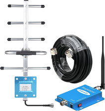 Cell Phone Signal Booster for Home  Office  Boost 5G, 4G LTE  3G CDMA Signal