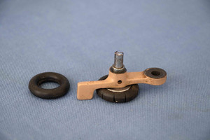Vintage Singer 301 401 Bobbin Winder Assembly #172165 plus Rubber Friction Tire