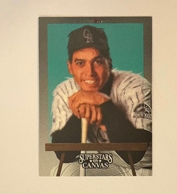 1993 Studio - Superstars on Canvas - Andres Galarraga - #9 - Rockies - NrMt+