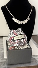 GUCCI CHARM NECKLACE STERLING SILVER