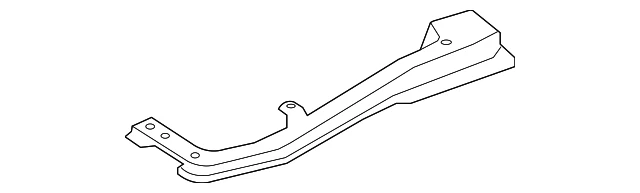 Soporte de soporte lateral izquierdo genuino Nissan 370Z - NUEVO OEM Foto 2 de 3