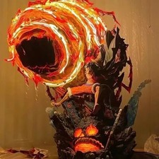 One Piece Luffy Gear 3 GK Resin LED Statue Fi...