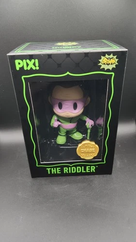 Thrilljoy Pix! Batman 66 TV Series the Riddler Chase Villain Figure Collectible