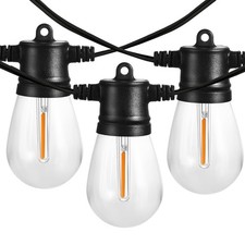Banord 102FT Outdoor String Lights, Waterproof Patio Lights with 35 Shatterpr...