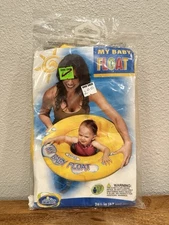 Intex My Baby Float The Wet Set 2009 26.5” Vinyl Sturdy Vintage Yellow Sealed