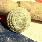 Dug Civil War 💥 🇺🇸 💣  Beautiful Connecticut Cuff Button