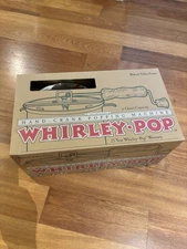 Whirley Pop Wabash Valley Farms Stovetop Popcorn Popper 6 qt. New W/Box  