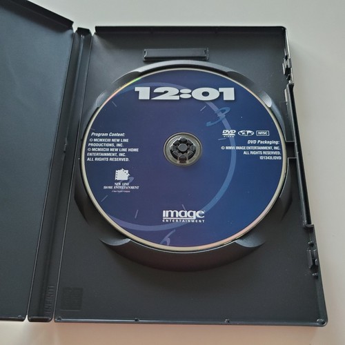 12:01 (DVD, 1993) Near-Mint Disc, TESTED & WORKING - Bild 2 von 4