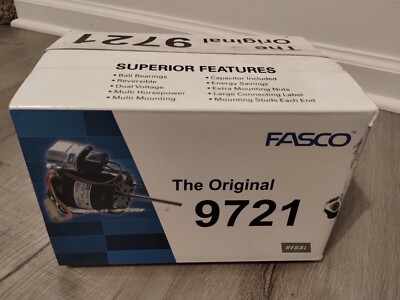 Fasco 9721 3.3 in 1550 RPM 230V Electric Motor 815585020578| eBay