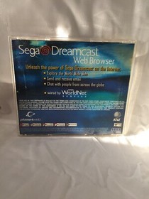 SEGA Dreamcast Web Browser (Sega Dreamcast, 1999) Used Some Case Damage