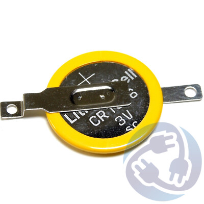 CR1616 Battery With Tabs - Replacement Save Battery For Game Boy Color, GBA, Pokemon Games