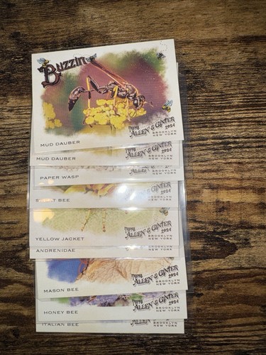 2024 Topps Allen & Ginter Buzzin’ Bees COMPLETE (8)Card Insert Set - Picture 3 of 5
