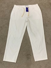Chou Yato Linen Blend Pants Mens Size Medium Natural White Woven Breathable NWT