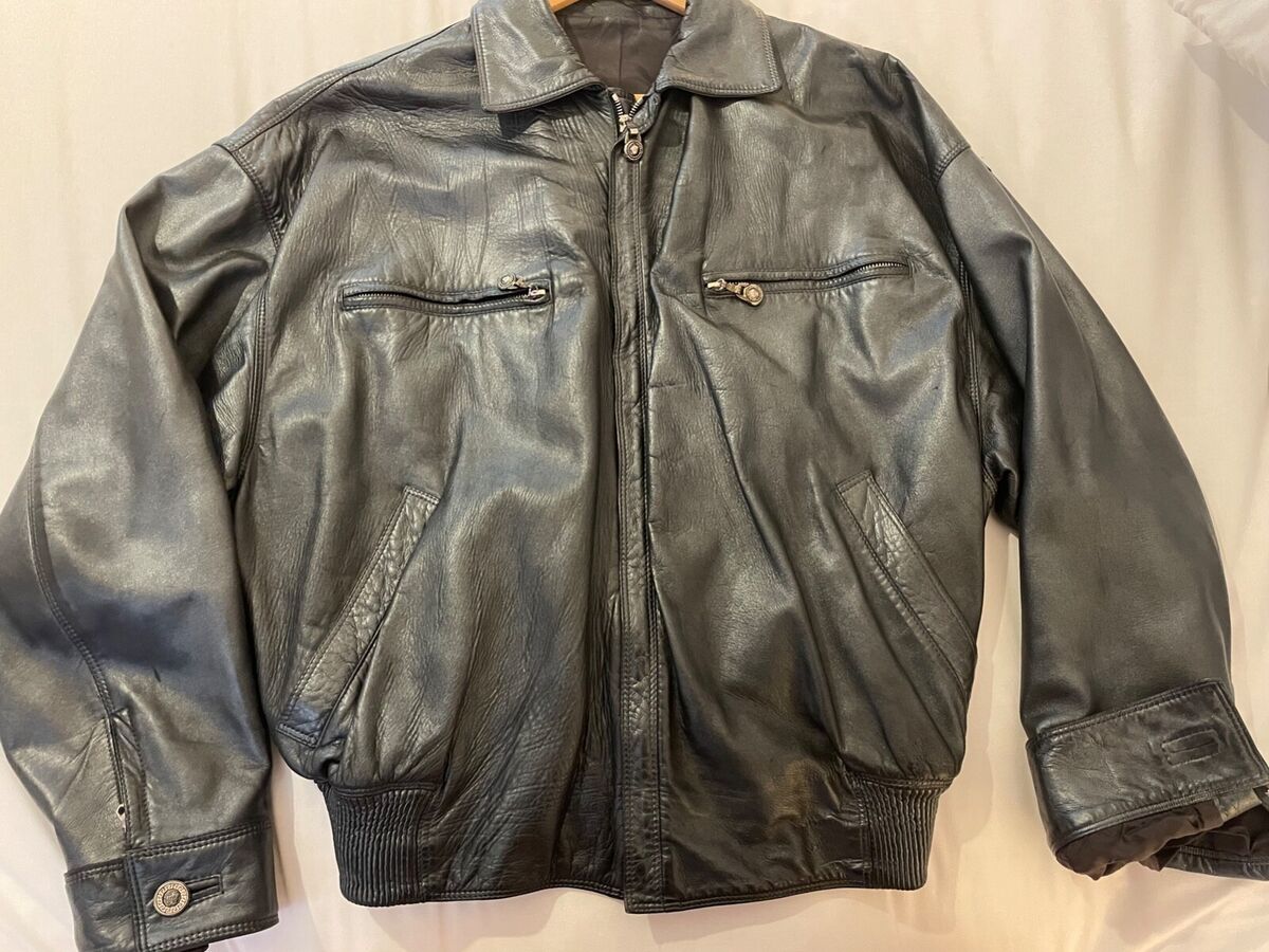 Versace Pre-Death Vintage, Lamb Leather Jacket - Mint Versace Pre-Death Vintage, Lamb Leather Jacket - Mint