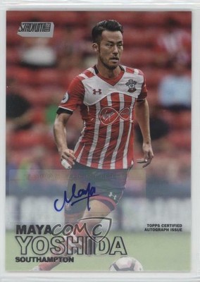 2016 Topps Stadium Club Premier League Autographs #32 Maya Yoshida Auto Rookie
