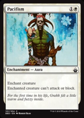 mtg cards like pacifism Stainless Steel Zombie Copy Token - Metal MTG Tokens main image 1