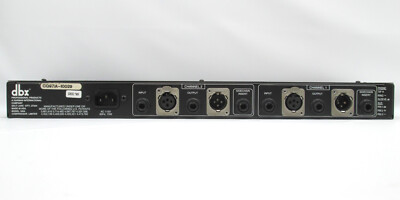 dbx 166A Compressor Limiter Expander Gate 2 Channels Rack