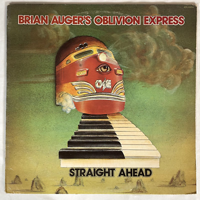 BRIAN AUGER'S OBLIVION EXPRESS Straight Ahead Vinyl LP 1974