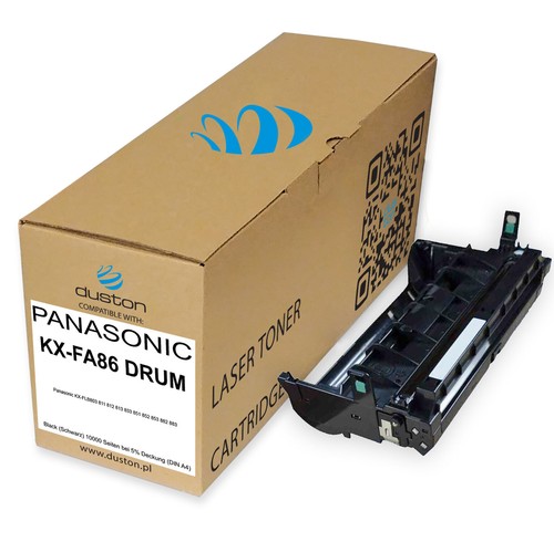 Panasonic tambour 3x KXFA86 KX-FA86 compatible KXFLB803 811 812 813 Duston noir - Foto 2 di 6