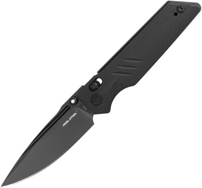 Real Steel Sacra Pro Slide Lock Blackout G10 Folding Bohler K110 Knife 7714BB
