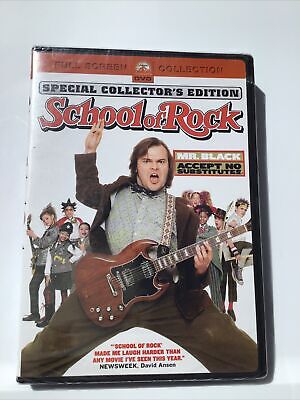 SCHOOL OF ROCK (DVD: Jack Black, Joan Cusack, Mike White) - NICE! Take a  L@@K! 97360563948