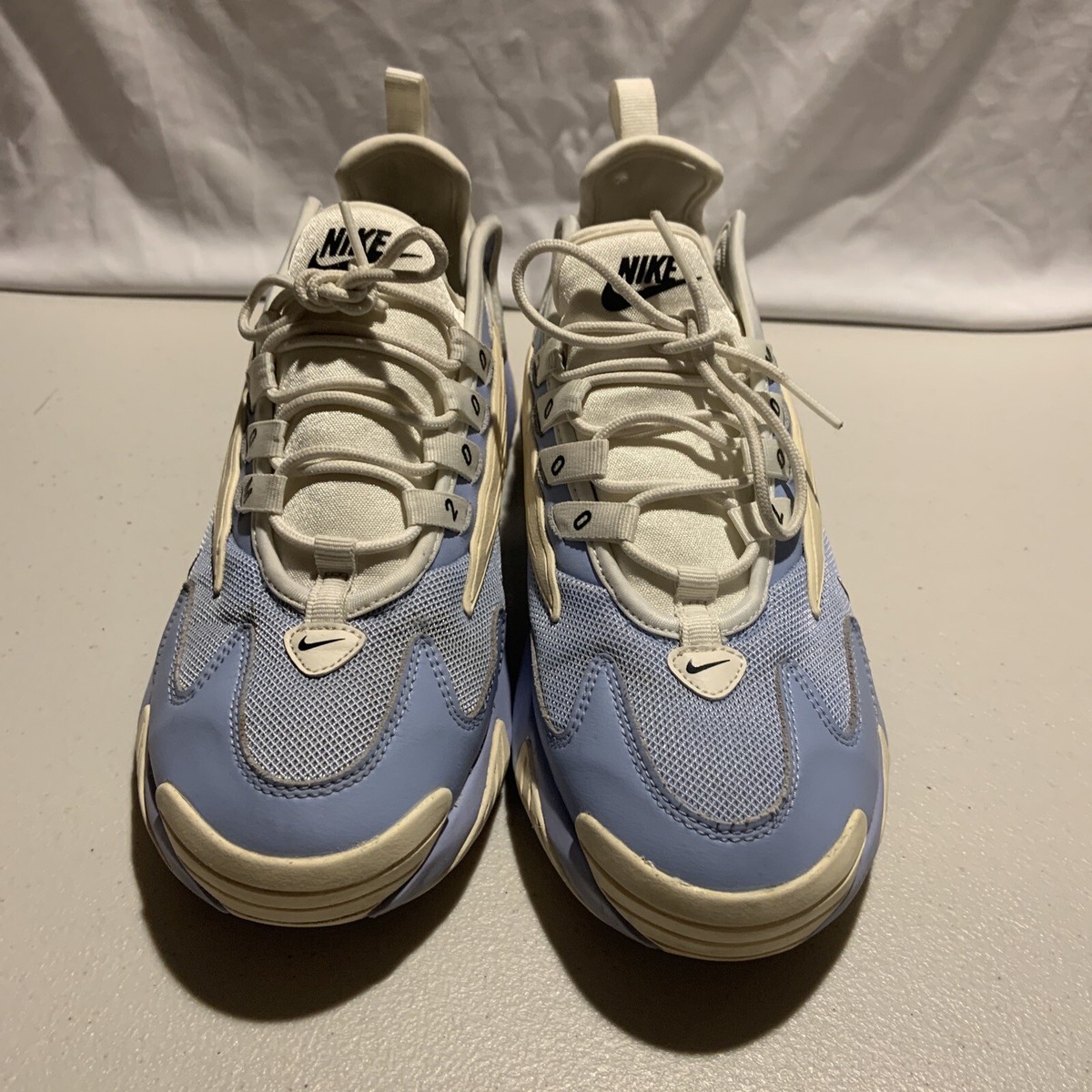 nike zoom 2k blue and white womens