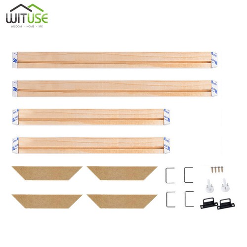 Canvas Stretcher Bars Frames Sturdy Wood Strips Kit Art Paintings Multiple Frame - Picture 35 of 75