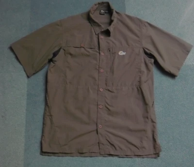 TRES BELLE CHEMISE LOWE ALPINE MARRON TAILLE S EN TRES BON ETAT - Photo 1/4