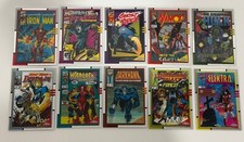 2024 Topps Chrome Marvel 90s Classic Comic Book Covers Insert Full Set 10