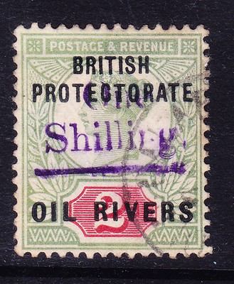 Nigeria Oil Rivers Qv Sg37 2d Of Gb Opt British Protectorate 2 Very F U C 375 Ebay