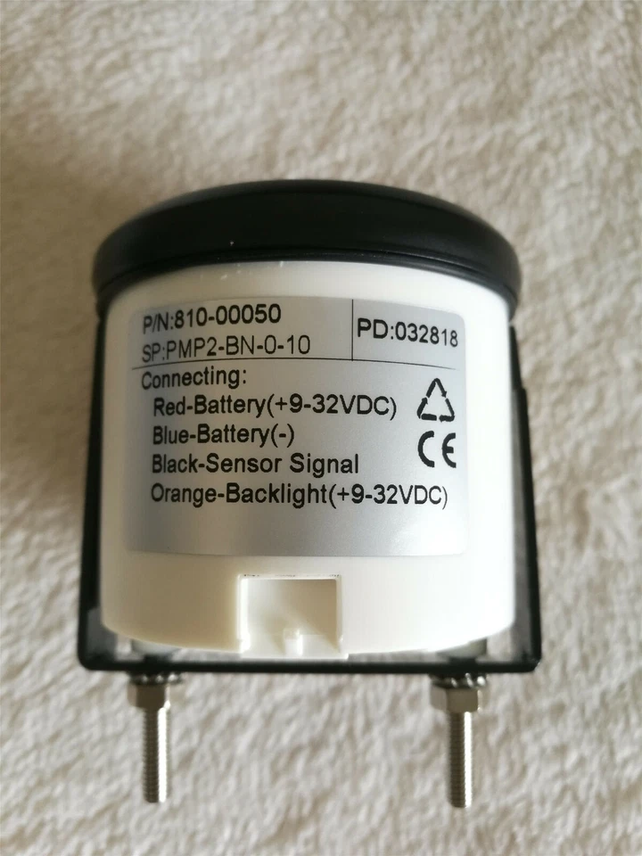 52mm black oil pressure gauge with sender 10-184ohms 0-145psi for car truck boat - Image 4 of 4