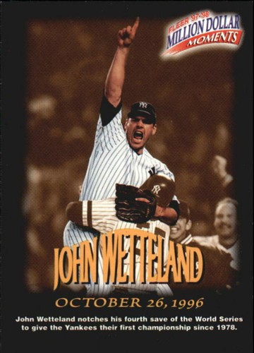 1997 - 98 Fleer Baseball Million Dollar Moments Inserts Cards - YOU PICK - Picture 35 of 37