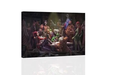 Batman Gotham Villains Truce - CANVAS OR PRINT WALL ART