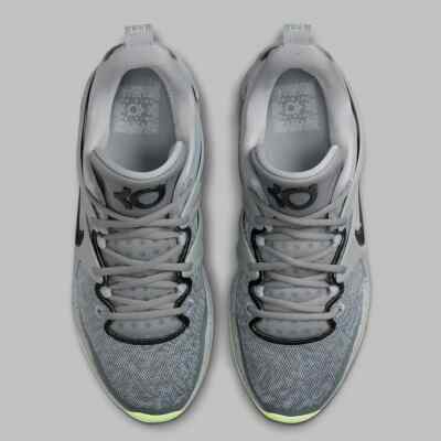 Nike KD 15 TB Wolf Grey Black Volt Green Sneakers Shoes  display picture 1
