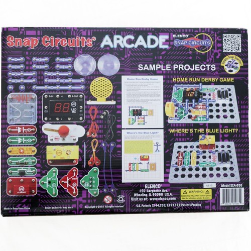 NEW STEM Snap Circuits Arcade Educational Electronics Exploration Kit 200 Proj - Picture 6 of 6