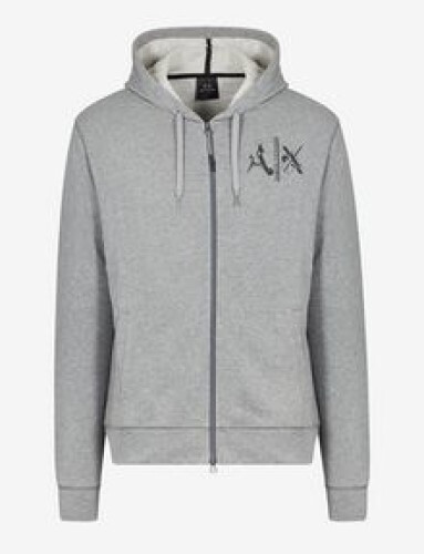 Armani Exchange ZIP UP, Hoodie, Gray, XXL | eBay