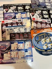 13Hockey Fridge Magnet Schedule OHL AHL Worcester ECHL Wheeling Guelph Erie RIT
