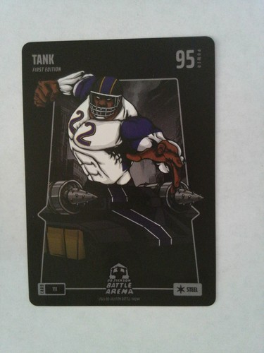 Bo Jackson Battle Arena ~ Derrick Henry Base card #111 Tank Steel