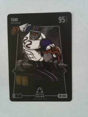 Bo Jackson Battle Arena ~ Derrick Henry Base card #111 Tank Steel