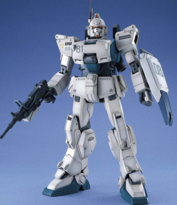 BANDAI - ガンプラセット　1/100　#8 MG 1/100 RX-79[G]Ez8 GUNDAM Ez8 Plastic Model Kit BANDAI