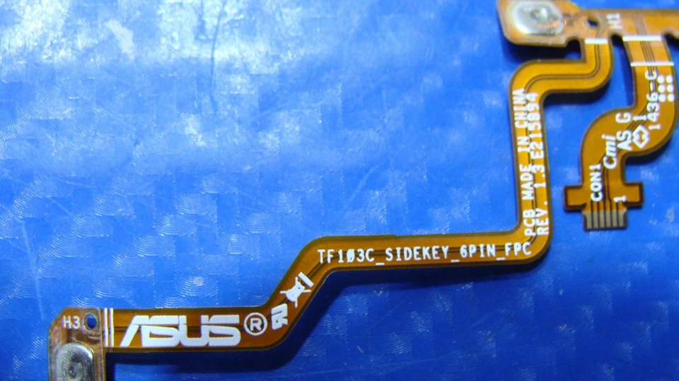 Asus Transformer Pad TF103C 10.1" Genuine Tablet Power Volume Button Cable - Image 4 of 4