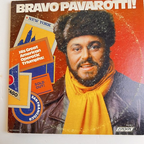 Luciano Pavarotti- Bravo Pavarotti 1978 Vinyl Music Classical 2 Albums LP
