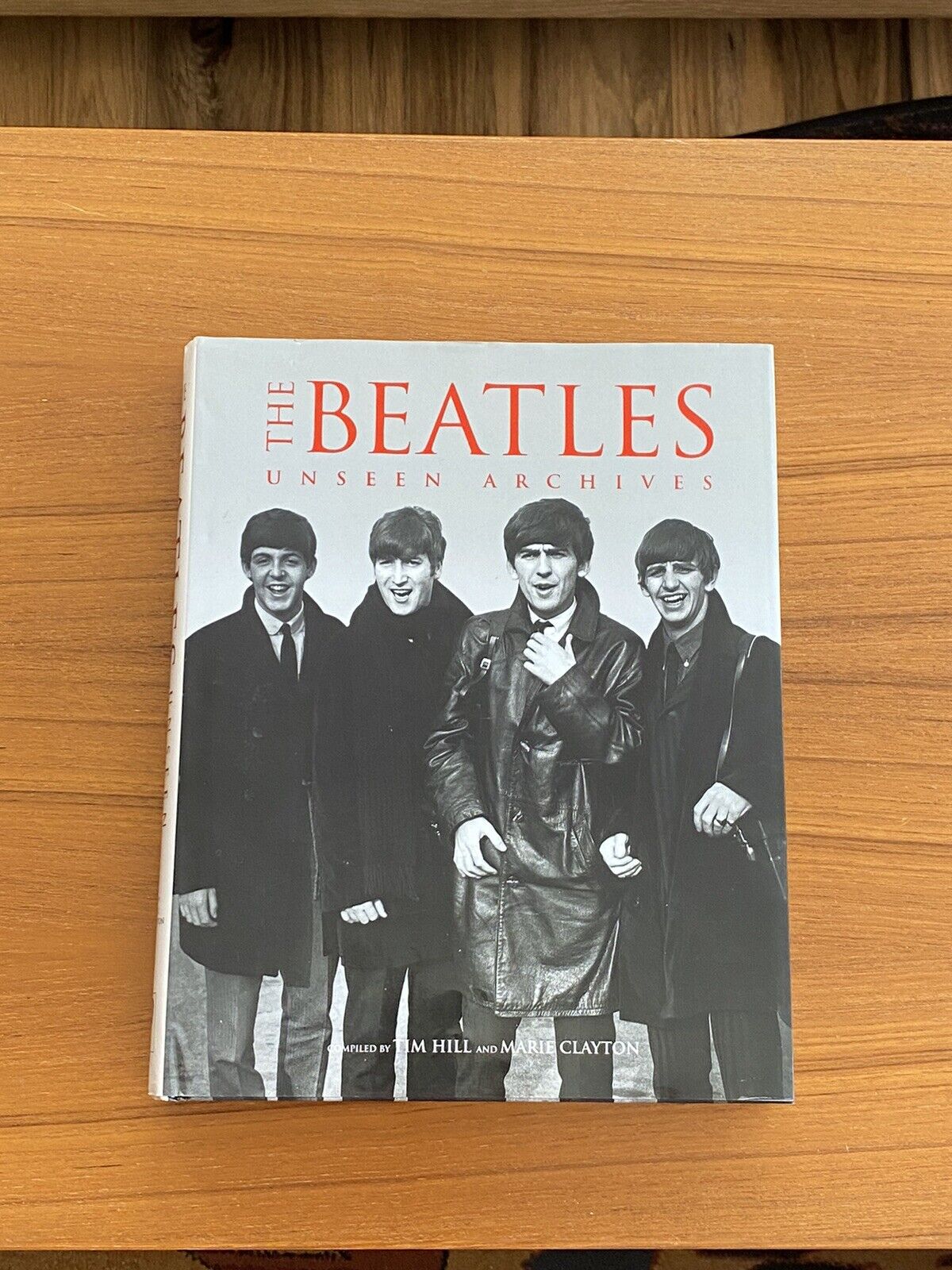 The Beatles: Unseen Archives rare Hardcover Book - (Tim Hill Com