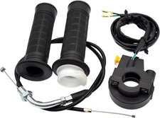 Twist Throttle & 36" Cable Handle Grip Kill Switch for 7/8" Handlebar 49cc-80cc