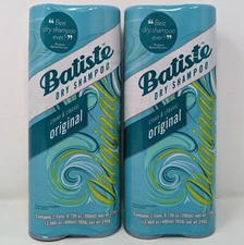 Batiste Dry Shampoo 2 Twin Pack Lot 6.73 fl oz Clean Classic Original New 4 Cans