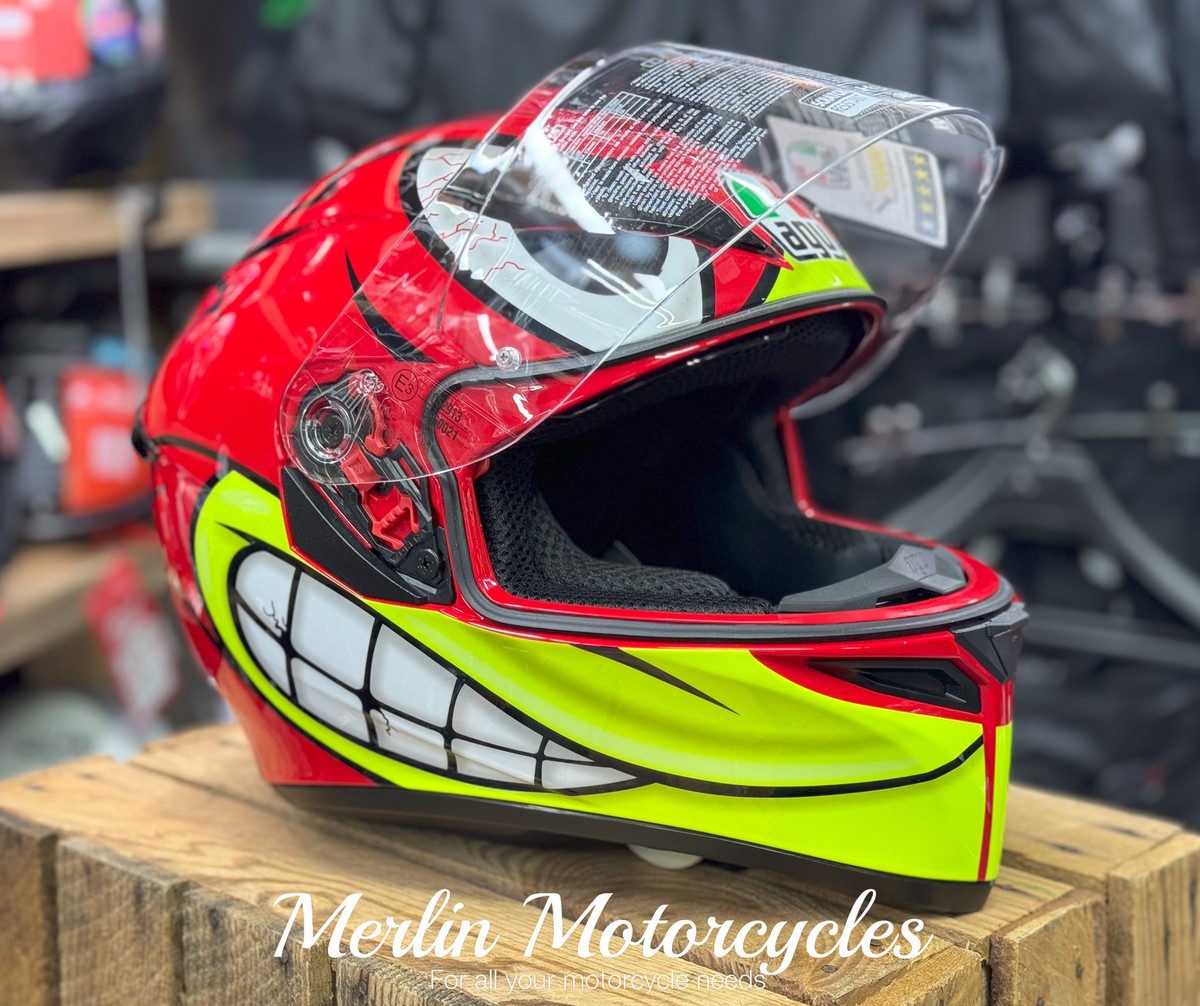 AGV K3 SV-S BIRDY MOTORCYCLE MOTORBIKE HELMET UK