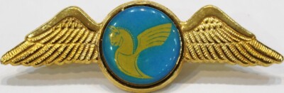 HOMA Airlines Stewardess Cabin Crew Light Blue Wing # 31415