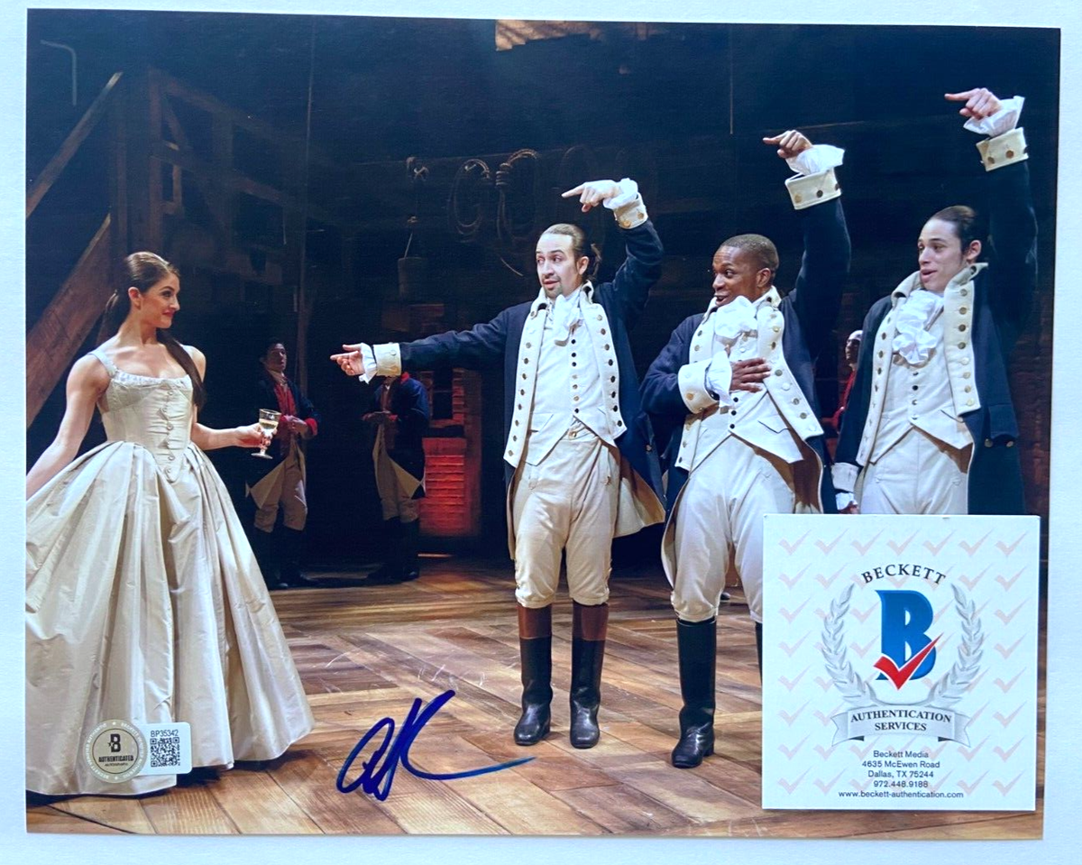 John Laurens Anthony Hamilton Broadway ANTHONY RAMOS SIGNED 8X10