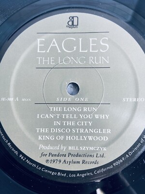 Eagles - The Long Run - LP Vinyl Record Album Vintage - 5E-508