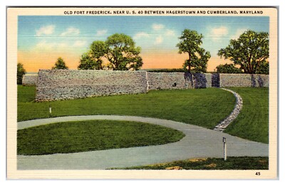 Old Fort Frederick, Near U.S. 40 Between Hagerstown and Cumberland, Maryland